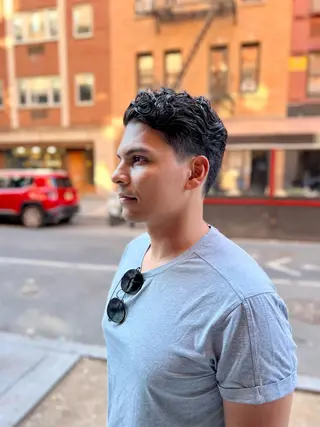 ショート 浪波 龍太のヘアスタイル