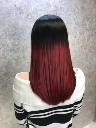 セミロング カラー 🫟Blanco🫟 Color&Careのヘアスタイル