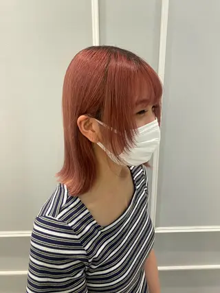 ミディアム 韓国ヘア🍒渡辺 咲🍒のヘアスタイル