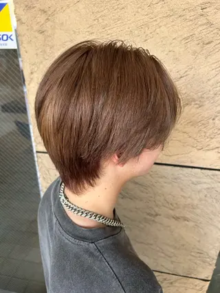 カラー ❄️艶カラー/レイヤ ー/ボブ/mao❄️のヘアスタイル