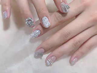 ネイル 🎀ネイルサロン エクラYUI🎀のネイルデザイン