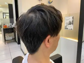 ミディアム CHIC 蘭のヘアスタイル