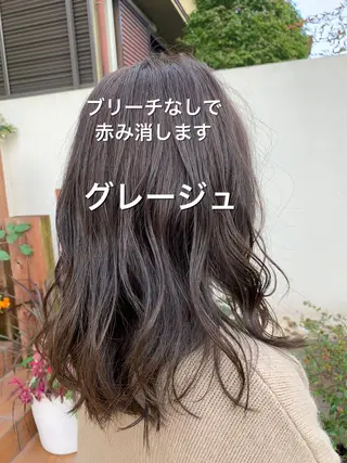 ミディアム カラー SALOWIN神戸三宮店所属・【美髪を叶える】中谷 彰宏(アキ)のヘアスタイル