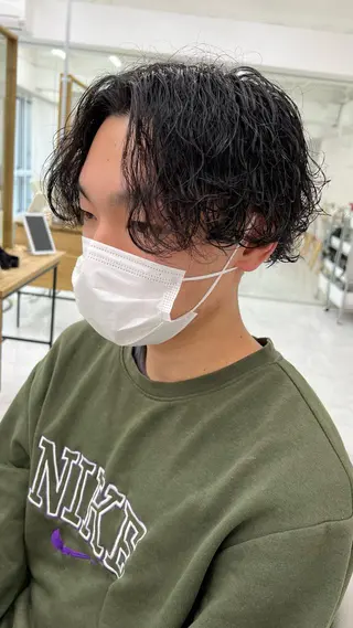 パーマ メンズ 🔥メンズ特化🔥 永瀬椋のヘアスタイル