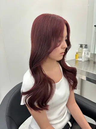 カラー Wカラー/暖色/べ ージュりく©︎🐝のヘアスタイル