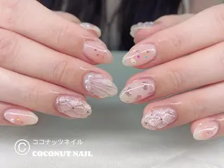 ネイル 神田 ココナッツのネイルデザイン