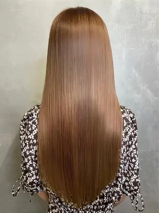 ロング ツバサ 髪質改善のヘアスタイル