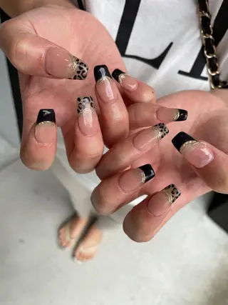 ロング カラー ヘアアレンジ キッズ ネイル マツエク・マツパ 福田 加奈のネイルデザイン