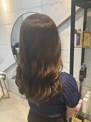 ミディアム カラー HAKU所属・HAKU Rieのヘアスタイル