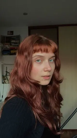 ミディアム カラー メンズ 吉田一輝 外国人パーマのヘアスタイル