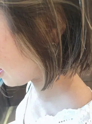 ショート カラー 韓国hair ·͜· watanabeのヘアスタイル