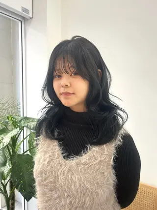 ロング カラー ベージュ⟡˖レイヤー ˖ ࣪⊹あずきのヘアスタイル