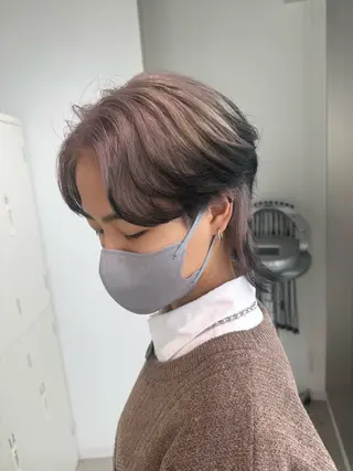 カラー パーマ メンズ 高橋 充輝のヘアスタイル