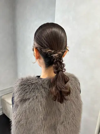 ヘアアレンジ hair make WILLOW所属・WILLOW 荒木 茉菜香の眉毛・アイブロウイメージ