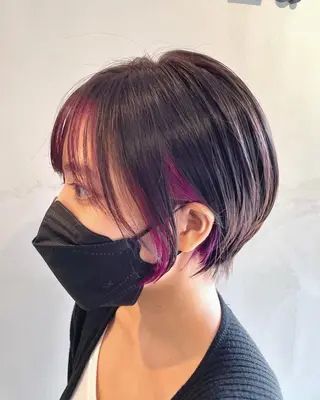 ミディアム 野中 洋介のヘアスタイル