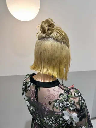 ヘアアレンジ SALOWIN新宿三丁目 Frente店所属・薄田 珠美のヘアスタイル