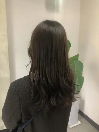 ロング 透明感カラー wacoのヘアスタイル