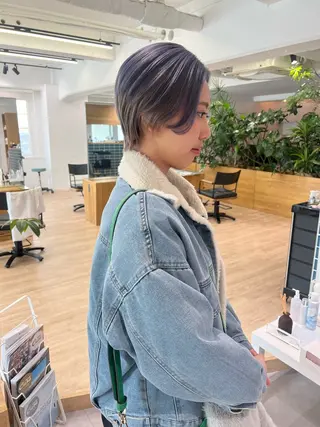 ショート 田中 愛梨のヘアスタイル