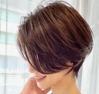 ショート ネオヘアー緑地公園所属・まつい ななえのヘアスタイル