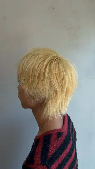 カラー メンズ men's salon gaudi梅田茶屋町店所属・青木 星翔のヘアスタイル