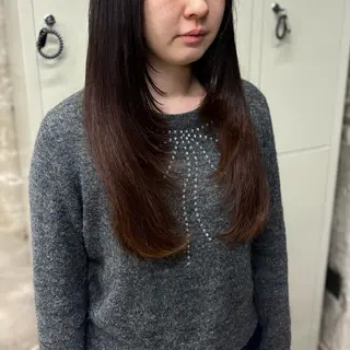 ロング Moanin'所属・艶カラー／ナチュラル スタイル/Ayukaのヘアスタイル