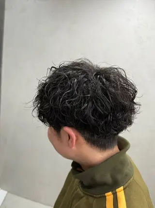 ショート 柏/シャドウパーマ/ ナチュラル/颯寿のヘアスタイル