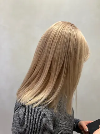 カラー 赤み消しカラー✳️ 井上明日翔💫のヘアスタイル