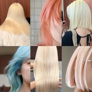 ショート カラー レイヤー専門家 ダブルカラー修のヘアスタイル