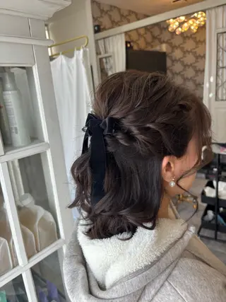 セミロング サロンド・かわの所属・Birth& Bloom【さあや】のヘアスタイル