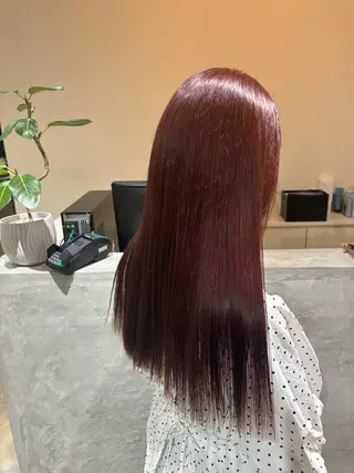 ロング AHNKISM所属・トレンド🌷 ボブ　パーマ🩰のヘアスタイル