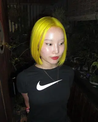 ショート カラー 菊地 このはのヘアスタイル