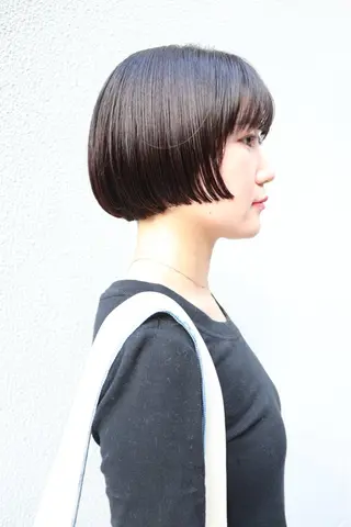 ショート カラー 似合わせカット /パーマ岡本淳平のヘアスタイル