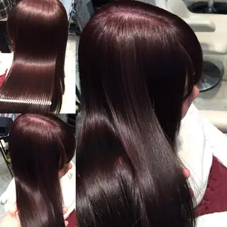 ミディアム セミロング ロング カラー Re:ta KANZOのヘアスタイル