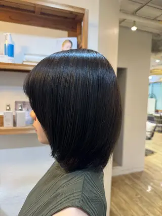 ショート カラー 🐻艶髪ヘア/韓国風 /隈河🐻のヘアスタイル