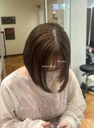 ショート カラー CIEL 難波店所属・🎀透明感/レイヤ ー/Kotona🎀のヘアスタイル