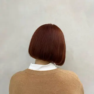 ミディアム カラー 佐藤 雅のヘアスタイル