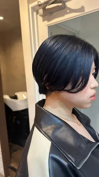 ショート カラー silk🍊 itsukiのヘアスタイル