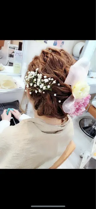 ヘアアレンジ 【AMANEQ】 yuka🦋のヘアスタイル