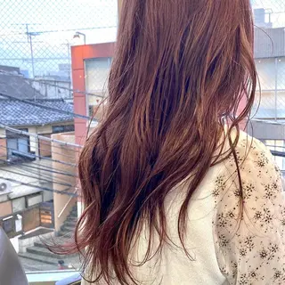 セミロング カラー ヘアアレンジ 【ダメージレス施術】 【透明感】北村 拓也のヘアスタイル