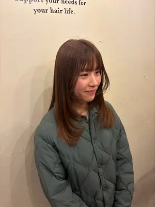 セミロング BLUCK所属・優衣 /山形/ BLUCKのヘアスタイル