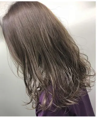 セミロング カラー La fith hair letter所属・Lafith住道 TATSUYAのヘアスタイル