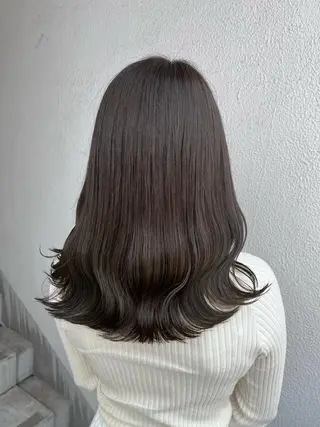 ロング I S所属・🌿透明感カラー‪ 縮毛矯正✨かずきのヘアスタイル