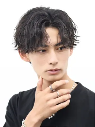 パーマ ヘアアレンジ メンズ メンズ特化❤️🔥 RIKU❤️🔥のヘアスタイル