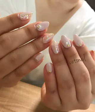 ネイル ツメトマツゲ .のネイルデザイン