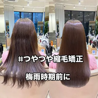 ロング 【くせ毛解消】縮毛 髪質改善✨たくみ✨のヘアスタイル