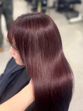 カラー 暖色メンズレディース 🍓優 音のヘアスタイル