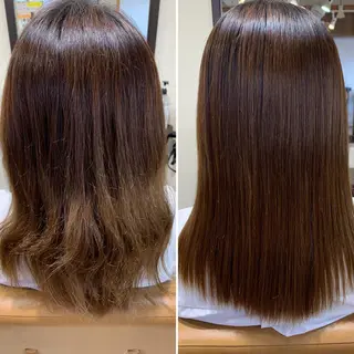 セミロング パーマ brote所属・髪質改善/山根勇平 /完全マンツーマンのヘアスタイル