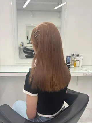 ロング カラー 💖ミルクティー💖 あかり💖のヘアスタイル