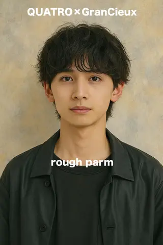 パーマ メンズ ”メンズ”垢抜け🔥 QUATRO片岡のヘアスタイル