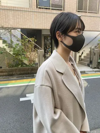 ショート hemm,hemm.所属・ショート・ボブ MIKUのヘアスタイル